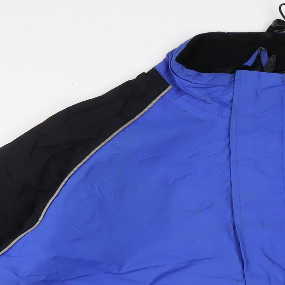 Altura Mens Blue Rain Coat Coat Size XL Zip