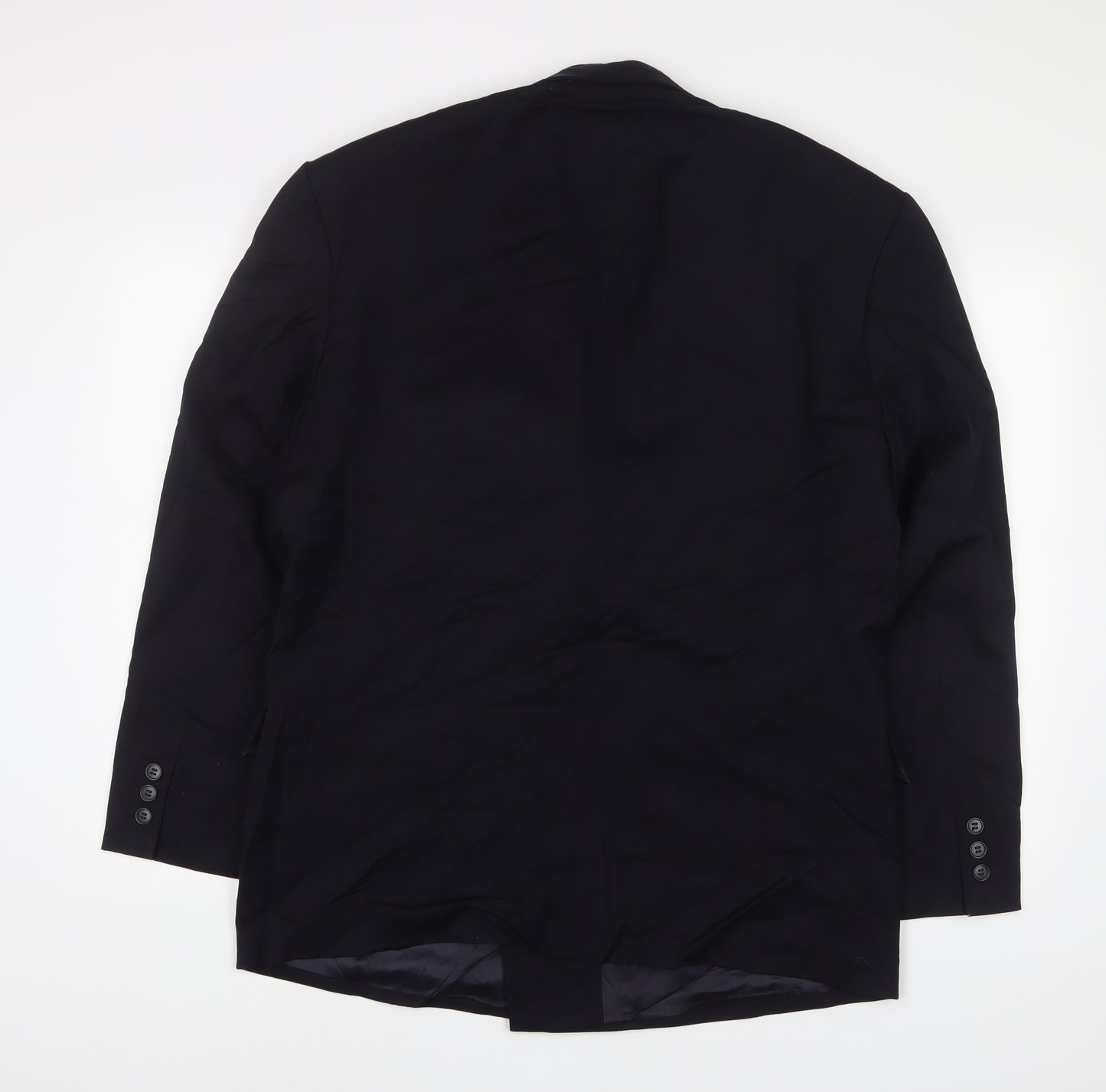 Principles Mens Black Wool Jacket Suit Jacket Size 40 Regular