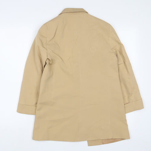 New Look Womens Beige Jacket Blazer Size 8 - Open