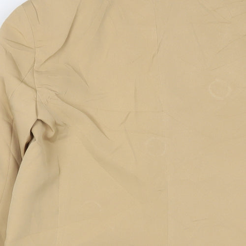 New Look Womens Beige Jacket Blazer Size 8 - Open