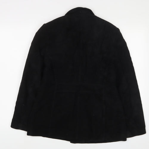 NEXT Womens Black Jacket Size 10 Button