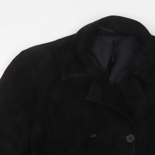 NEXT Womens Black Jacket Size 10 Button