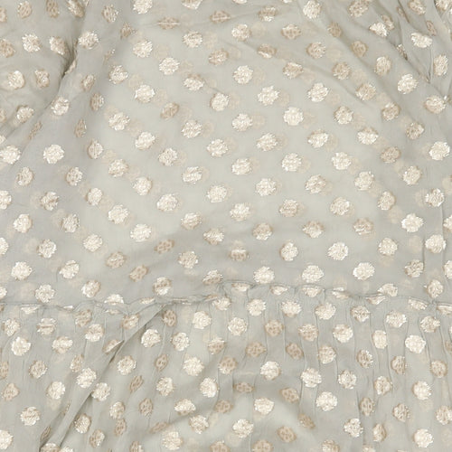 Part Two Womens Brown Polka Dot Viscose A-Line Size 34 V-Neck Pullover