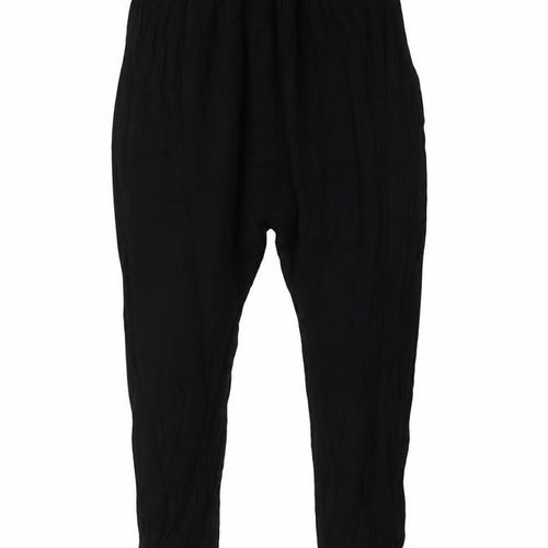 New Look Womens Black Viscose Bloomer Trousers Size 16 L23 in Regular