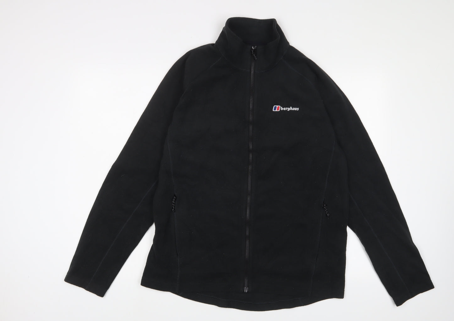 Berghaus Womens Black Jacket Size L Zip - Zip Pockets