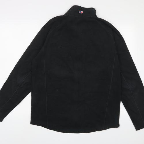 Berghaus Womens Black Jacket Size L Zip - Zip Pockets