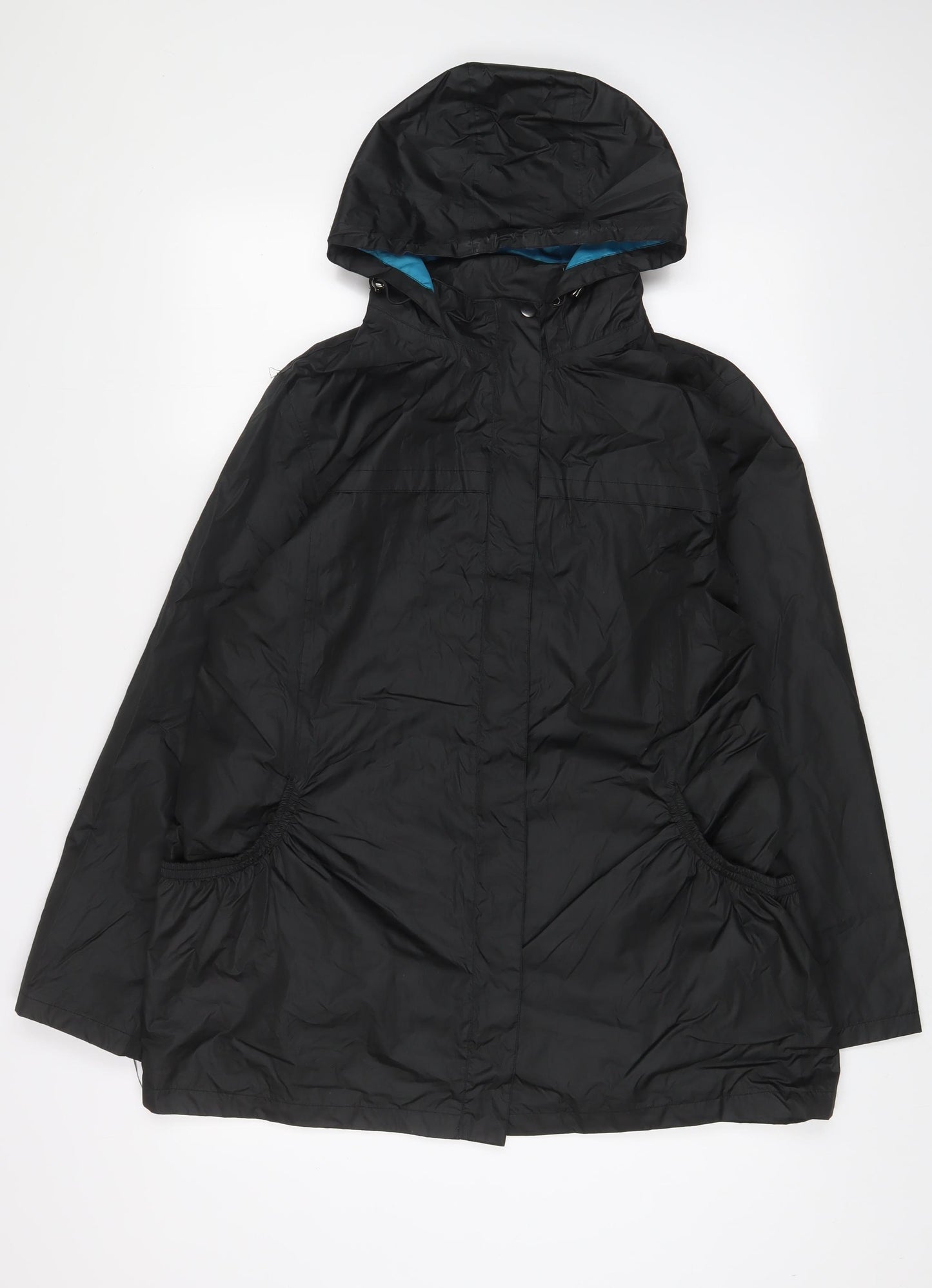 Being Casual Womens Black Jacket Size 14 Zip - Pockets