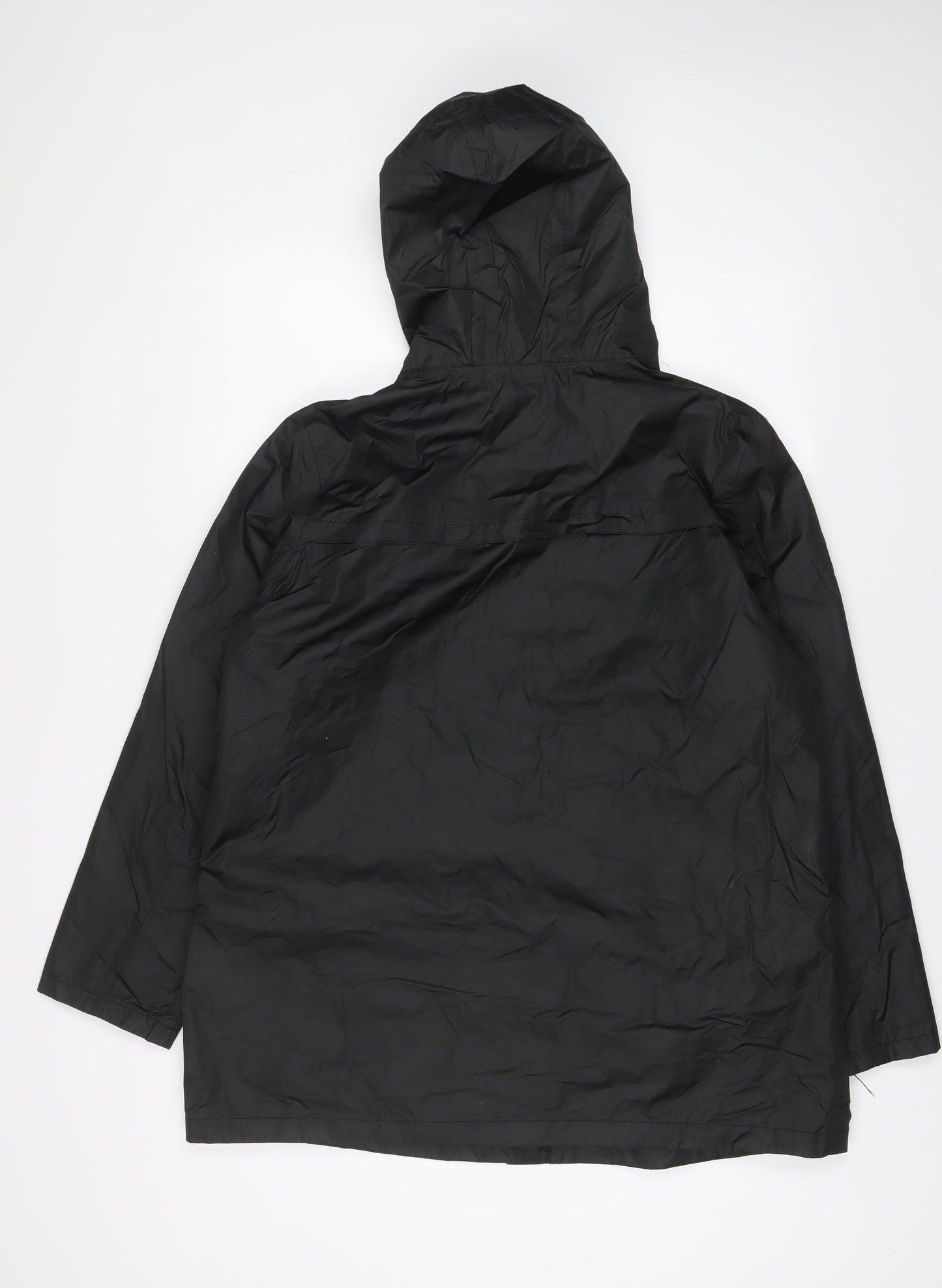 Being Casual Womens Black Jacket Size 14 Zip - Pockets