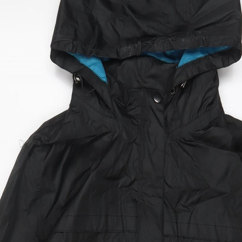 Being Casual Womens Black Jacket Size 14 Zip - Pockets