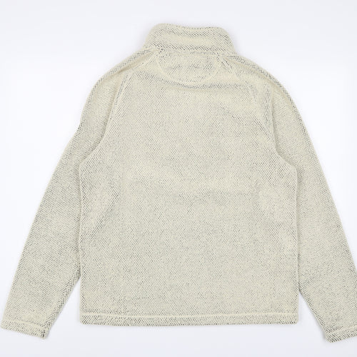 Craghoppers Mens Beige Polyester Pullover Sweatshirt Size M - 1/2 Zip
