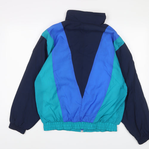 Rodeo Mens Blue Jacket Size S Zip - Zip Pockets