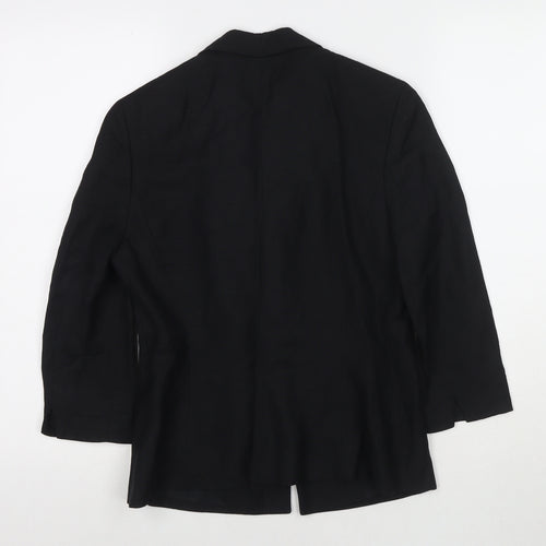 G2000 Girls Black Jacket Blazer Size 5 Years Button