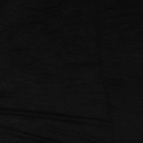 H&M Womens Black V-Neck Polyester Cape Jumper Size XS - Size XS/S