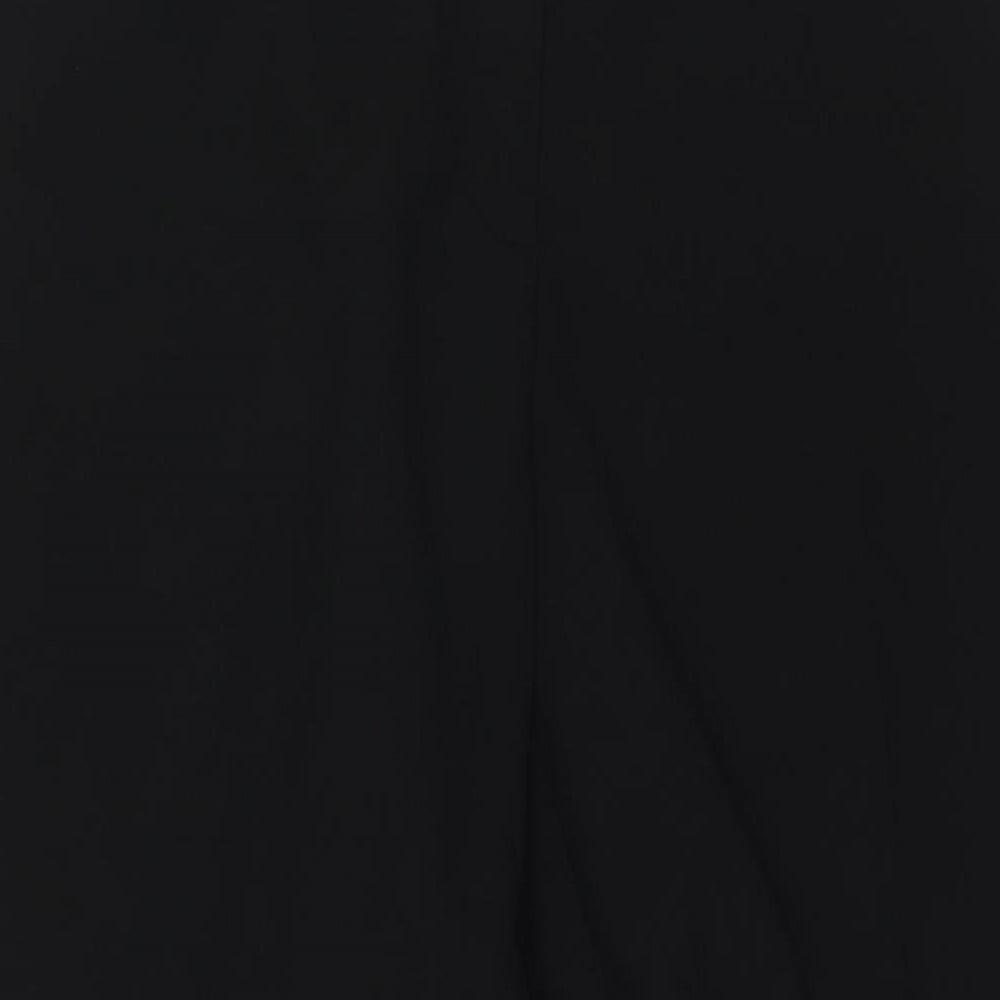 Florence & Fred Womens Black Polyester Trousers Size 14 L28 in Regular