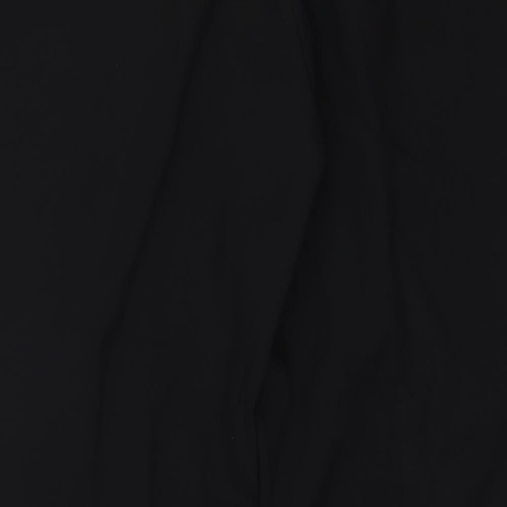Florence & Fred Womens Black Polyester Trousers Size 14 L28 in Regular