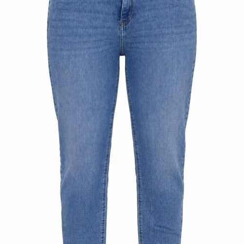 Max Womens Blue Polyester Blend Skinny Jeans Size 16 L26 in Slim Zip