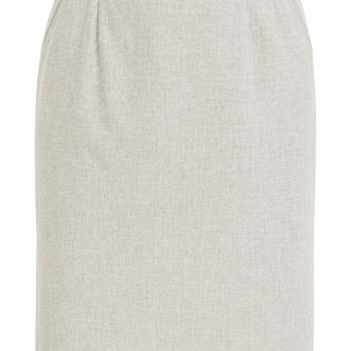 Oscar B Womens Beige Polyester Straight & Pencil Skirt Size 18 Zip