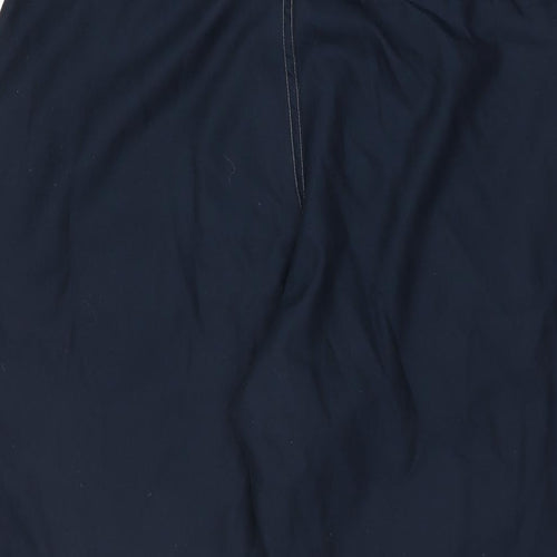 Gap Womens Blue Polyester Cropped Trousers Size S L22.5 in Regular Zip