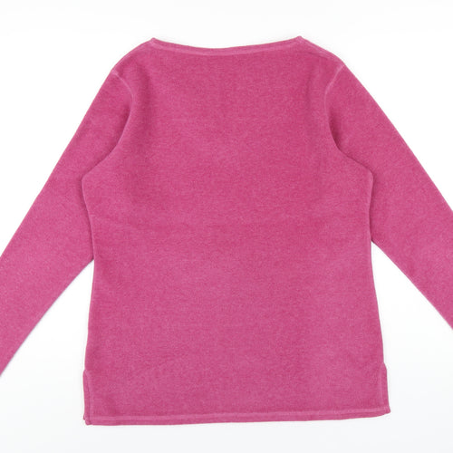 NEXT Womens Pink Polyester Pullover Sweatshirt Size M Pullover