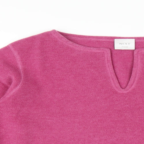 NEXT Womens Pink Polyester Pullover Sweatshirt Size M Pullover
