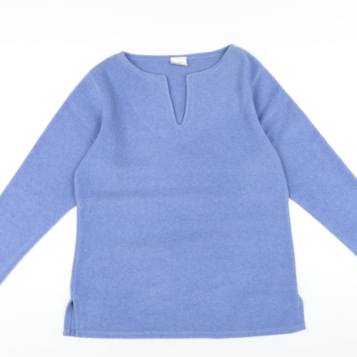NEXT Womens Blue Polyester Pullover Sweatshirt Size M Pullover