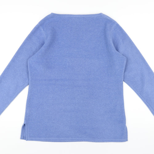 NEXT Womens Blue Polyester Pullover Sweatshirt Size M Pullover