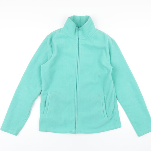 bonprix Womens Green Jacket Size 10 Zip