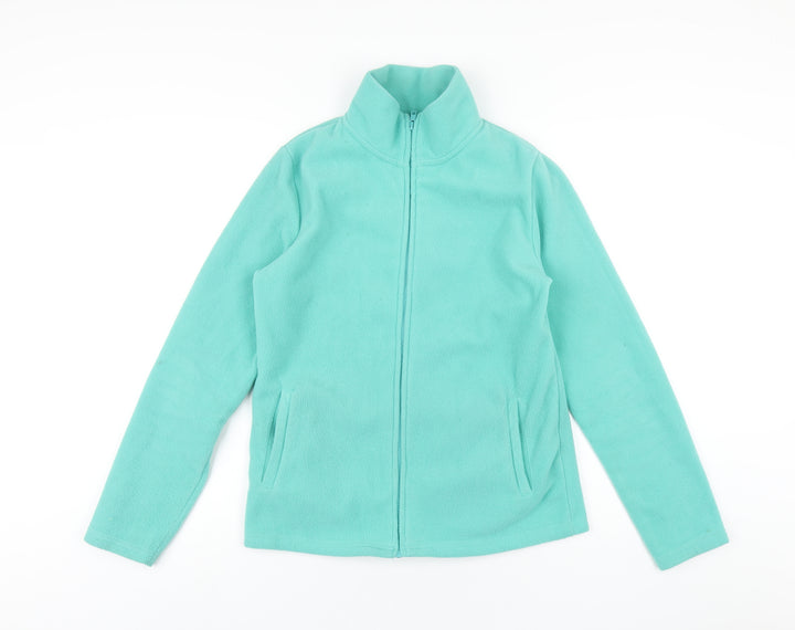 bonprix Womens Green Jacket Size 10 Zip