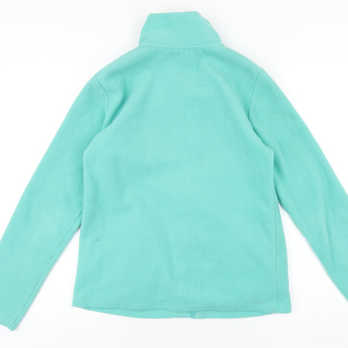bonprix Womens Green Jacket Size 10 Zip