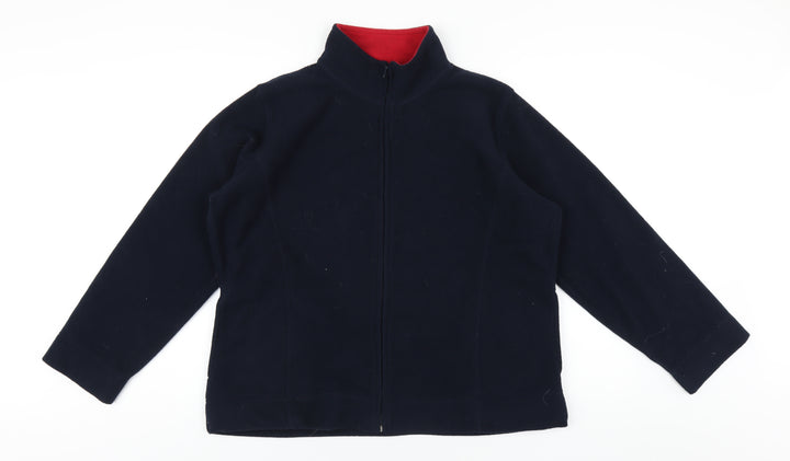 EWM Womens Blue Jacket Size 18 Zip