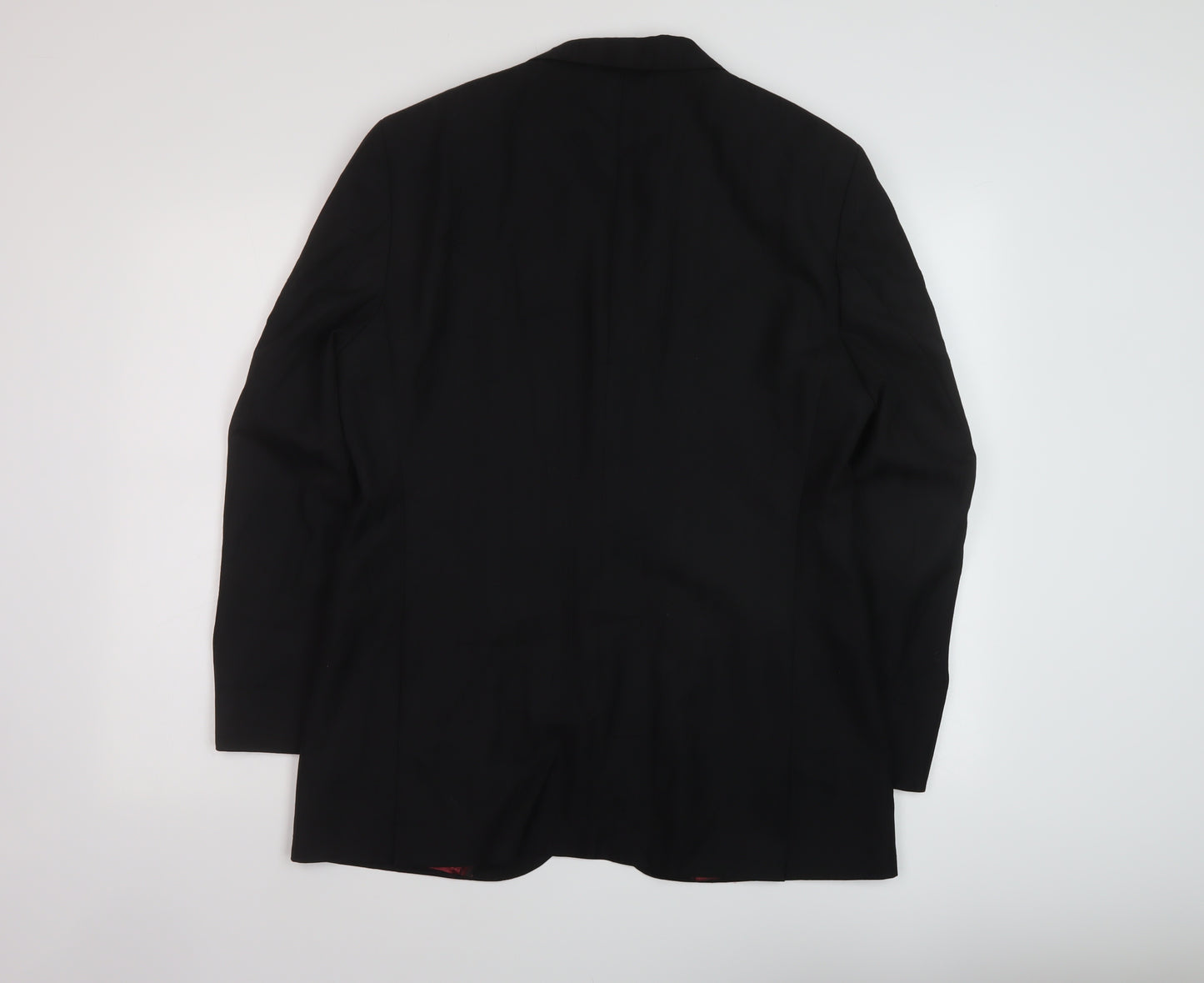 Ventuno 21 Mens Black Polyester Jacket Suit Jacket Size 40 Regular