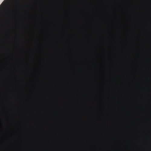 Ventuno 21 Mens Black Polyester Jacket Suit Jacket Size 40 Regular