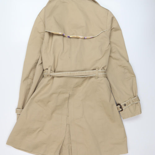 Gap Womens Beige Overcoat Coat Size S Button