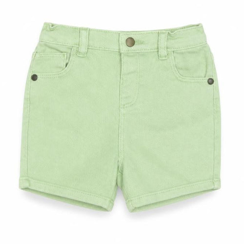 Marks and Spencer Boys Green Cotton Bermuda Shorts Size 2 Years Regular Zip