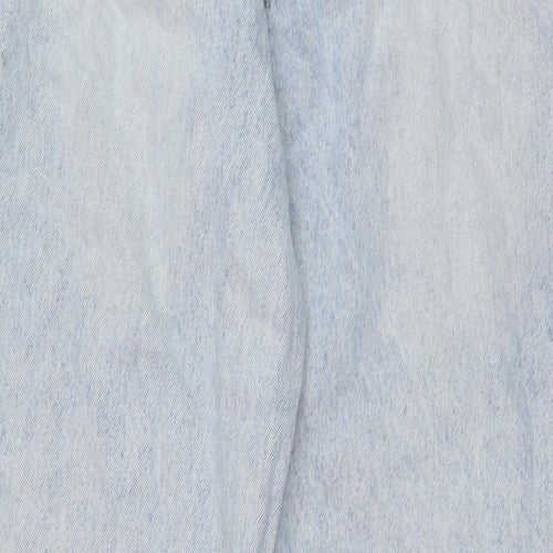 Cotton On Womens Blue Cotton Mom Jeans Size 6 L28 in Regular Button