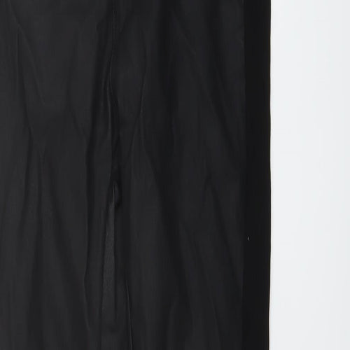 Daysie Womens Black Cotton Trousers Size 8 L27 in Regular Button