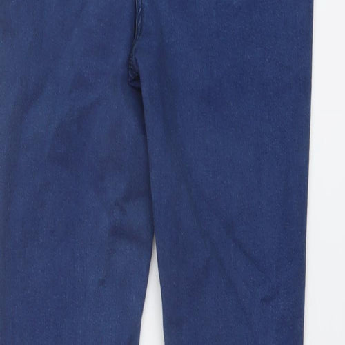 M&Co Womens Blue Cotton Jegging Jeans Size 10 L28 in Regular