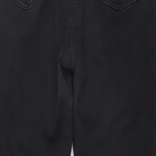Marks and Spencer Womens Black Cotton Jegging Jeans Size 16 L27 in Regular