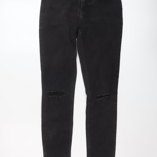 BDG Womens Black Cotton Skinny Jeans Size 27 in L28 in Regular Button