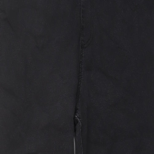 Marks and Spencer Womens Black Cotton Jegging Jeans Size 18 L27 in Regular
