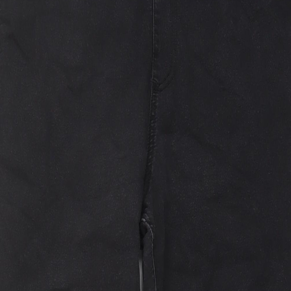 Marks and Spencer Womens Black Cotton Jegging Jeans Size 18 L27 in Regular