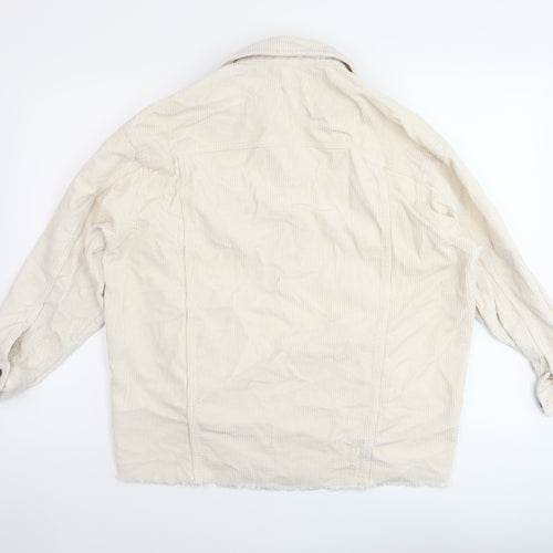 Zara Womens Beige Jacket Size XS Button