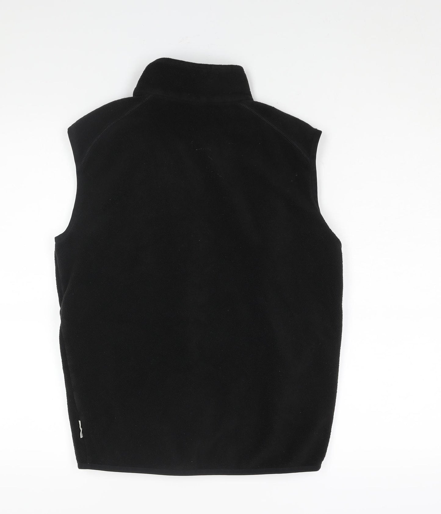 Quechua Womens Black Gilet Jacket Size M Zip - Pockets