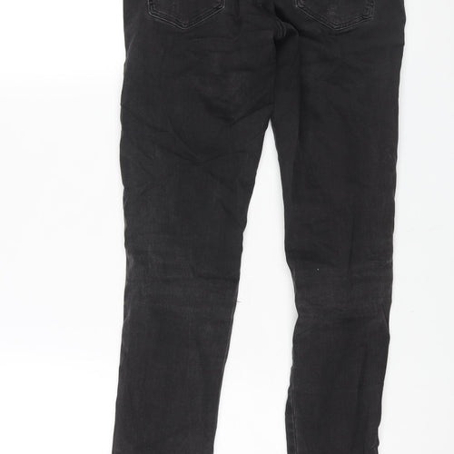 H&M Mens Black Cotton Skinny Jeans Size 29 in L32 in Regular Zip