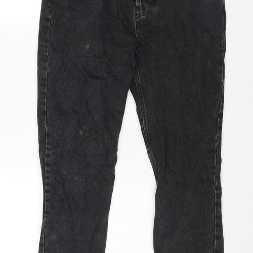 BDG Mens Black Cotton Tapered Jeans Size 30 in L32 in Regular Zip