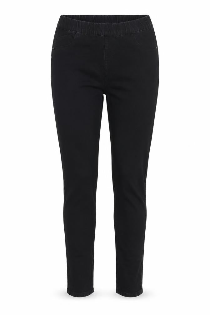 Denim & Co. Womens Black Cotton Jegging Jeans Size 10 L31 in Regular