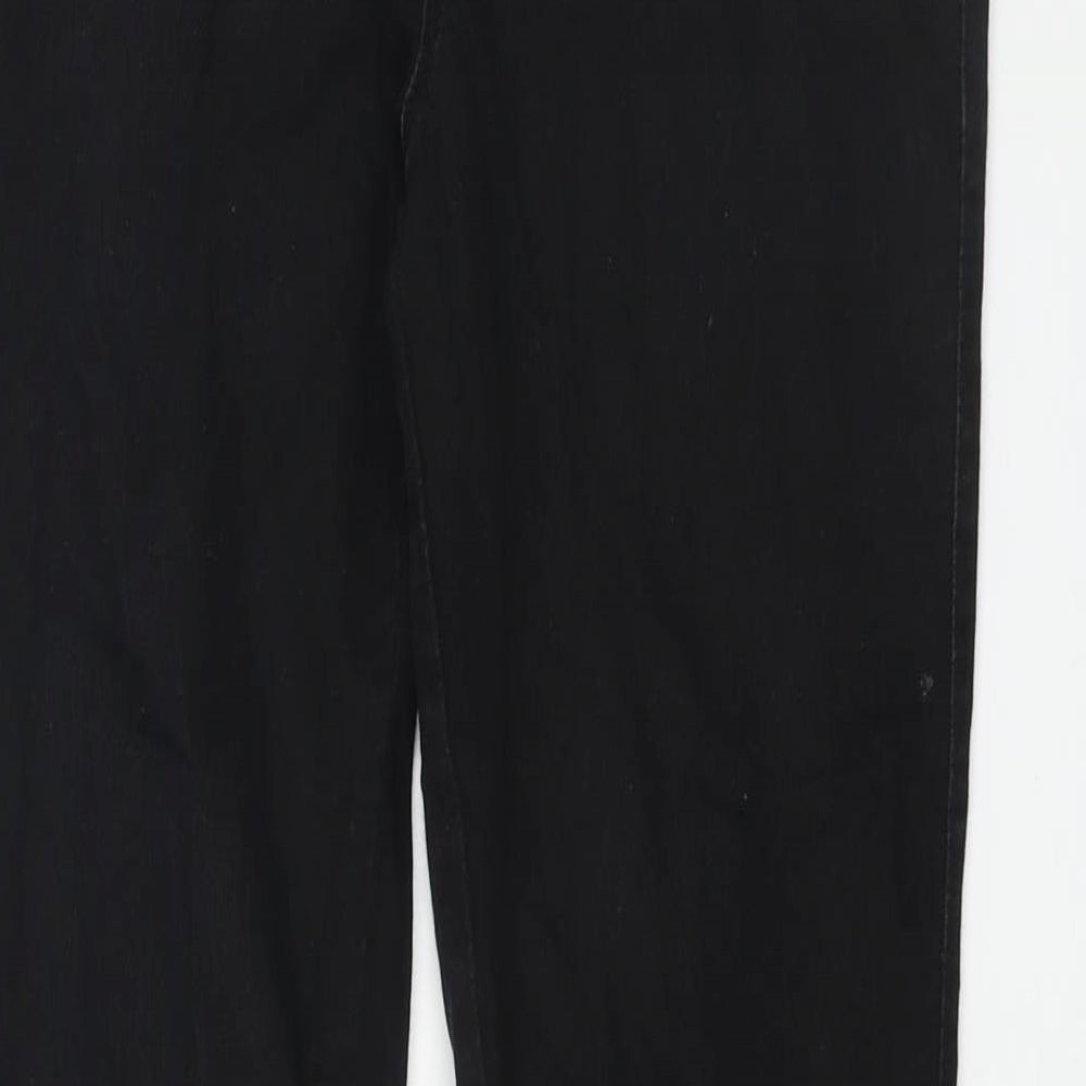 Denim & Co. Womens Black Cotton Jegging Jeans Size 10 L31 in Regular
