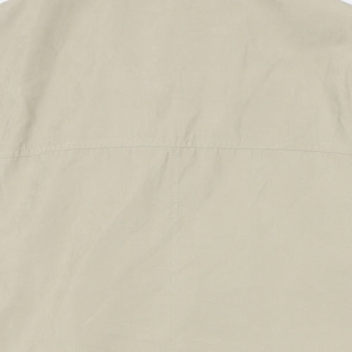 Skopes Mens Beige Gilet Jacket Size 2XL Zip - Pockets