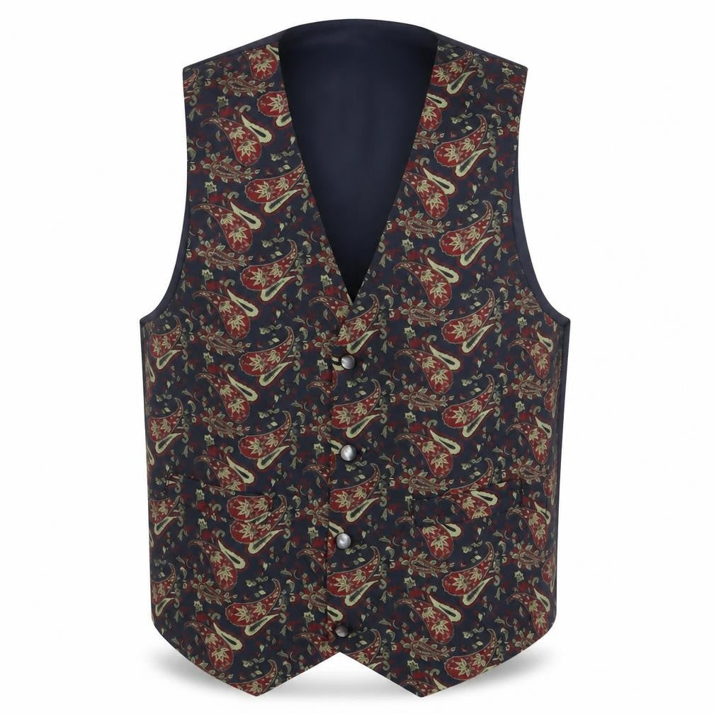 James McLanvey Boys Multicoloured Fair Isle Jacket Waistcoat Size 16 Years Button