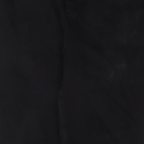Pep&Co Womens Black Cotton Jegging Jeans Size 18 L29 in Regular